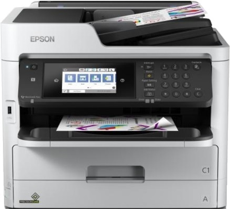 TECNOSHOP Stampante multifunzione Epson WF-C5710DWF InkJet a colori Wi-Fi bianco
